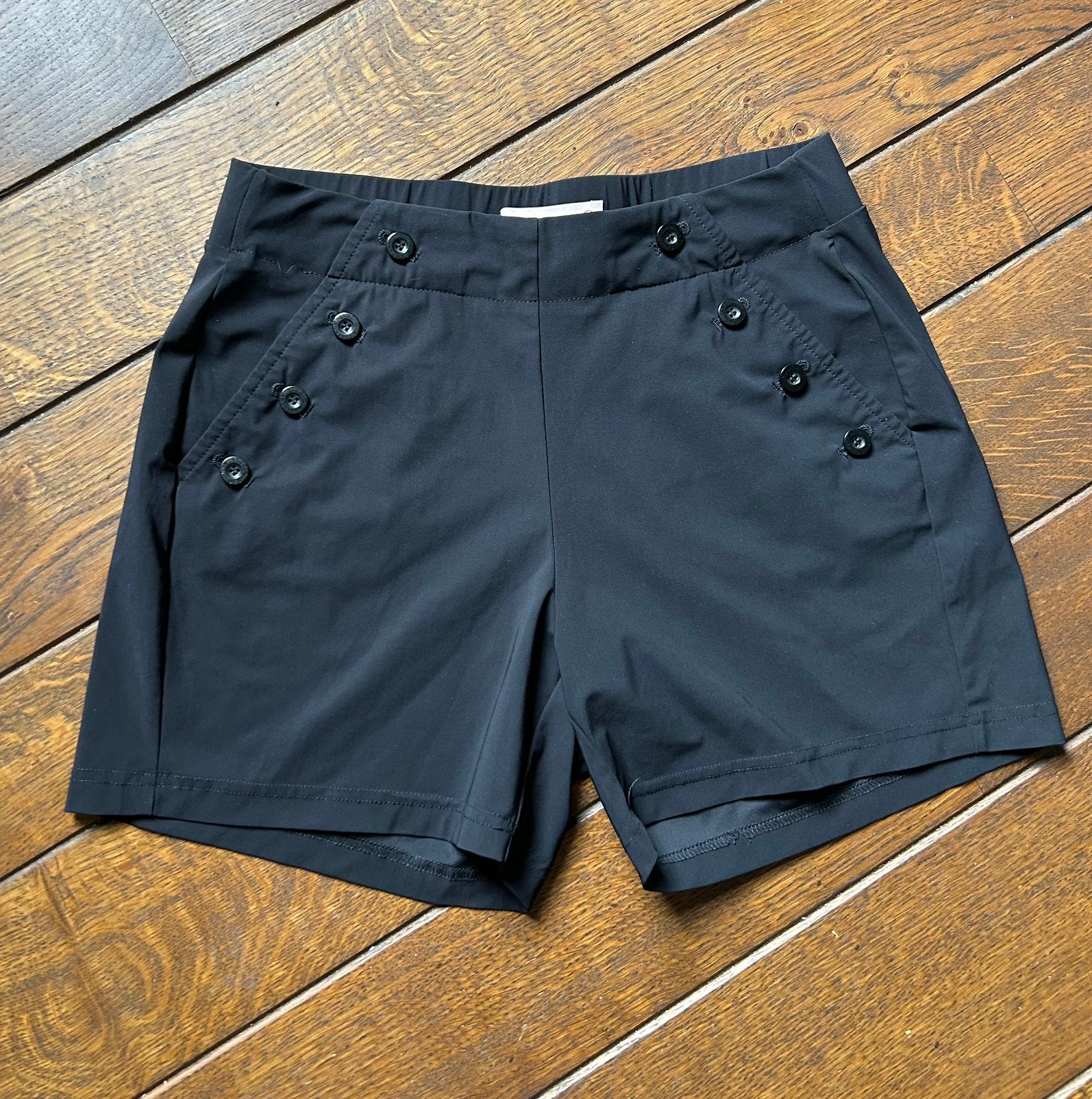 Zwarte Studio Anneloes short, korte broek in maat XS, Ophalen, Kort, Zwart, Zo goed als nieuw