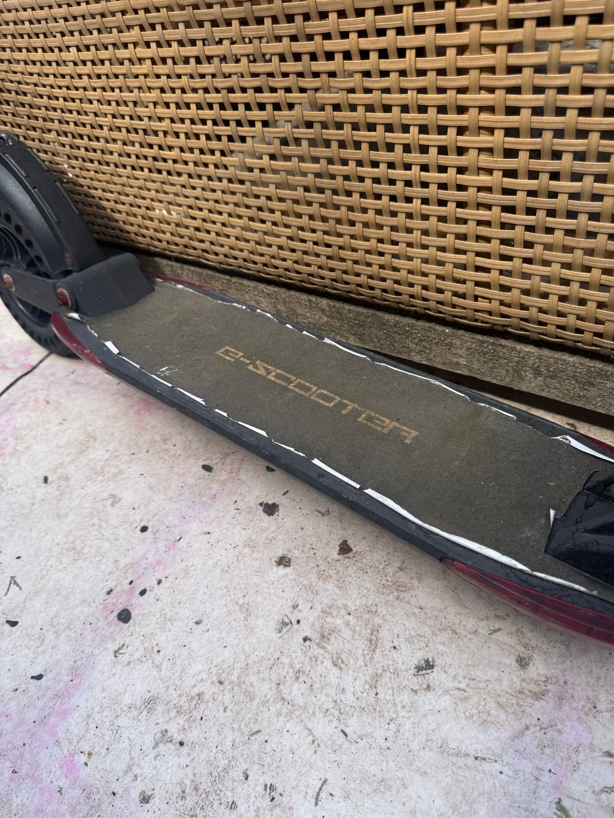 Elektrische step (E-scooter) voor onderdelen, Fietsen en Brommers, Steps, Ophalen of Verzenden, Gebruikt, Elektrische step (E-scooter)