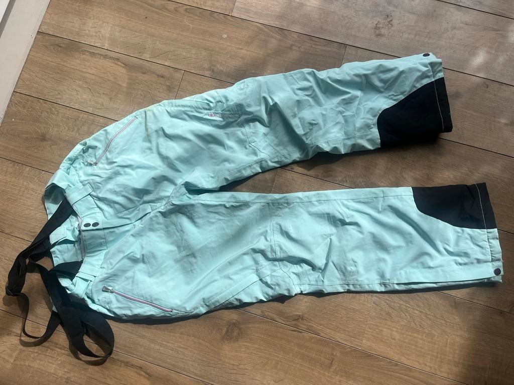 Tenson skibroek, lichtblauw, maat M, Ophalen of Verzenden, Gedragen, Maat 38/40 (M), Broek