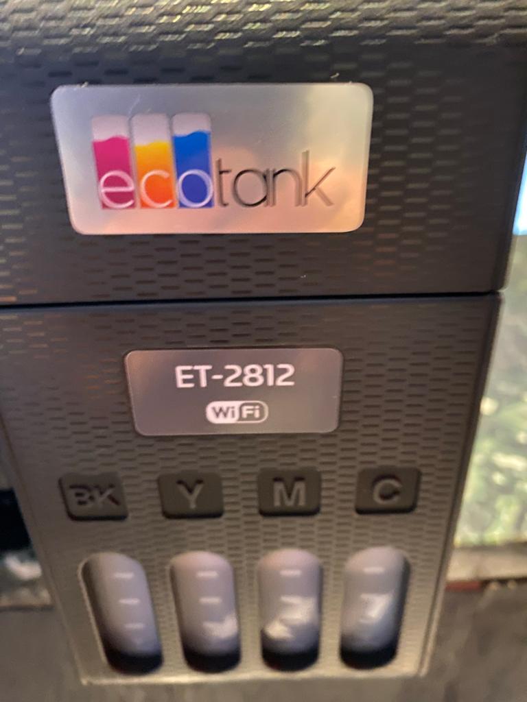Epson EcoTank ET-2812 printer met wifi - Nieuwstaat, Inkjetprinter, All-in-one, Kleur printen, Ophalen of Verzenden