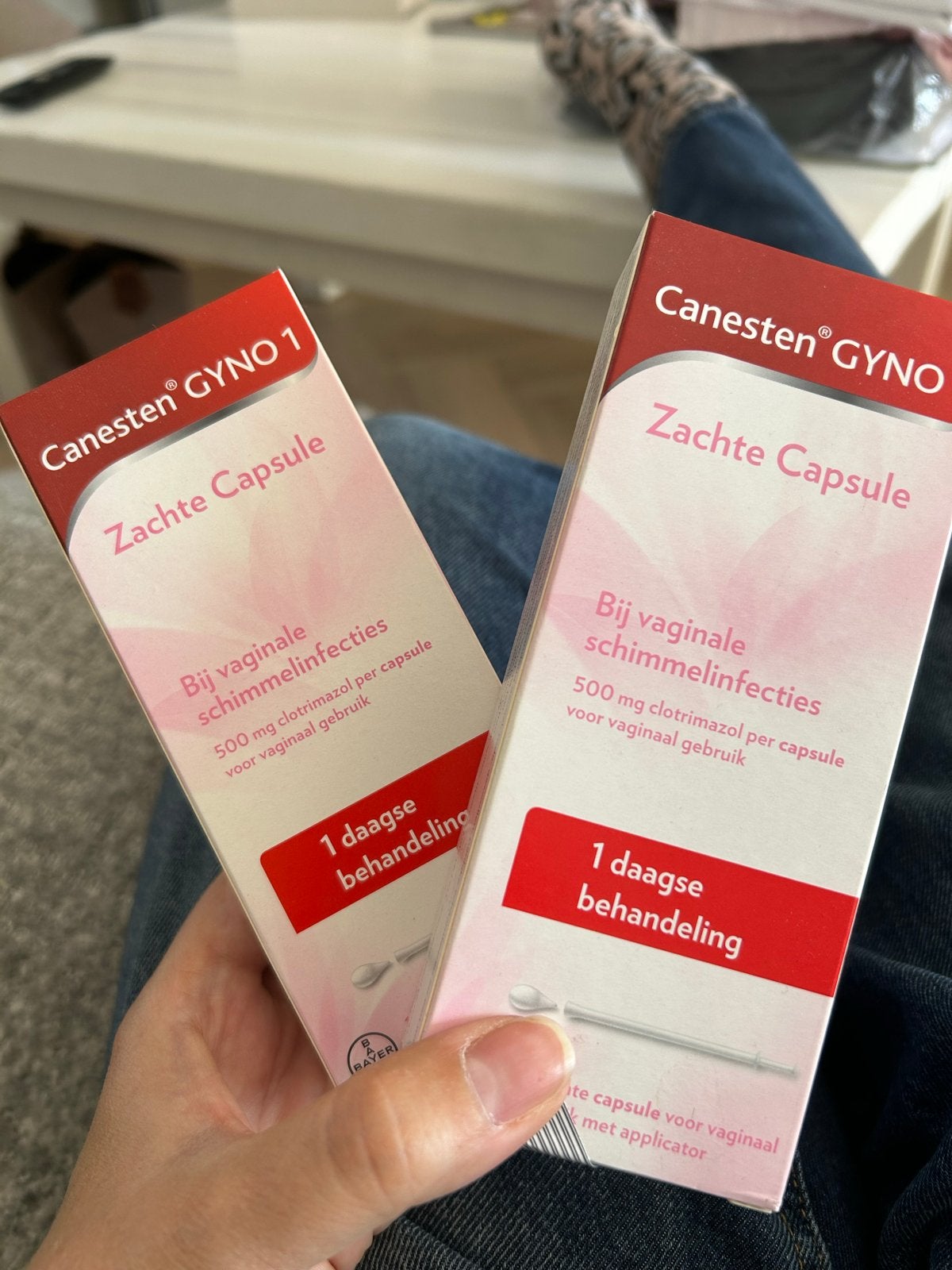 Canesten Gyno 1 Zachte Capsule - 1 daagse behandeling, Ophalen of Verzenden, Nieuw, Overige typen