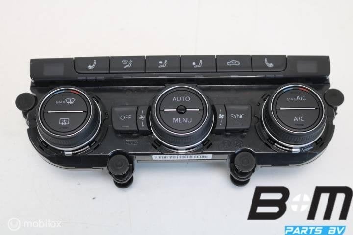 Clima unit VW Golf Sportsvan kachel bediening 5G0907044AD, Gebruikt