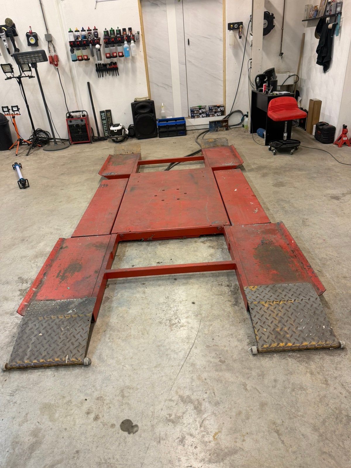 Robuuste Poetsbrug voor Auto's - Ideaal voor Detailing, Auto diversen, Autogereedschap, Ophalen of Verzenden, Gebruikt