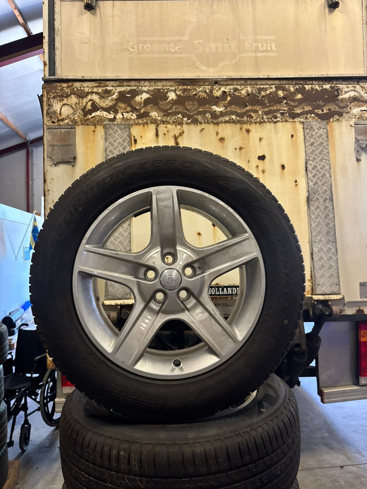 Land Rover Defender Style 5094 Velgen wielenset 20 inch, Ophalen, 255 mm, Banden en Velgen, All Season