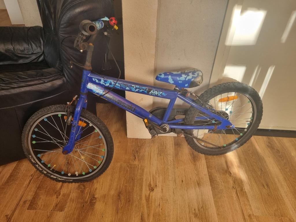 Blauwe kinderfiets - 20 inch -Gratis, Ophalen, Gebruikt, 20 inch of meer