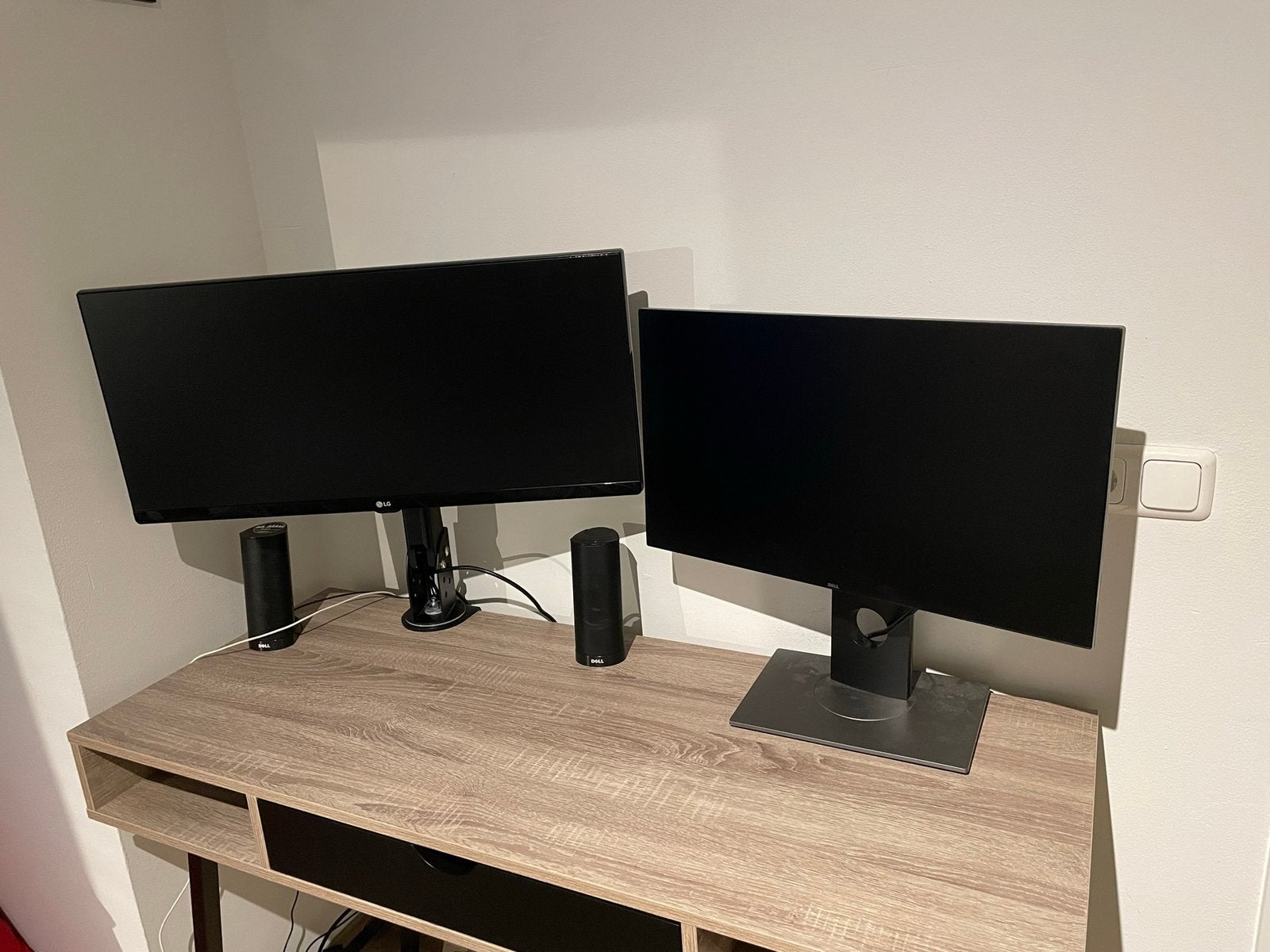 Bureau met lade 120cm, Ophalen, Gebruikt, Hout, Jysk
