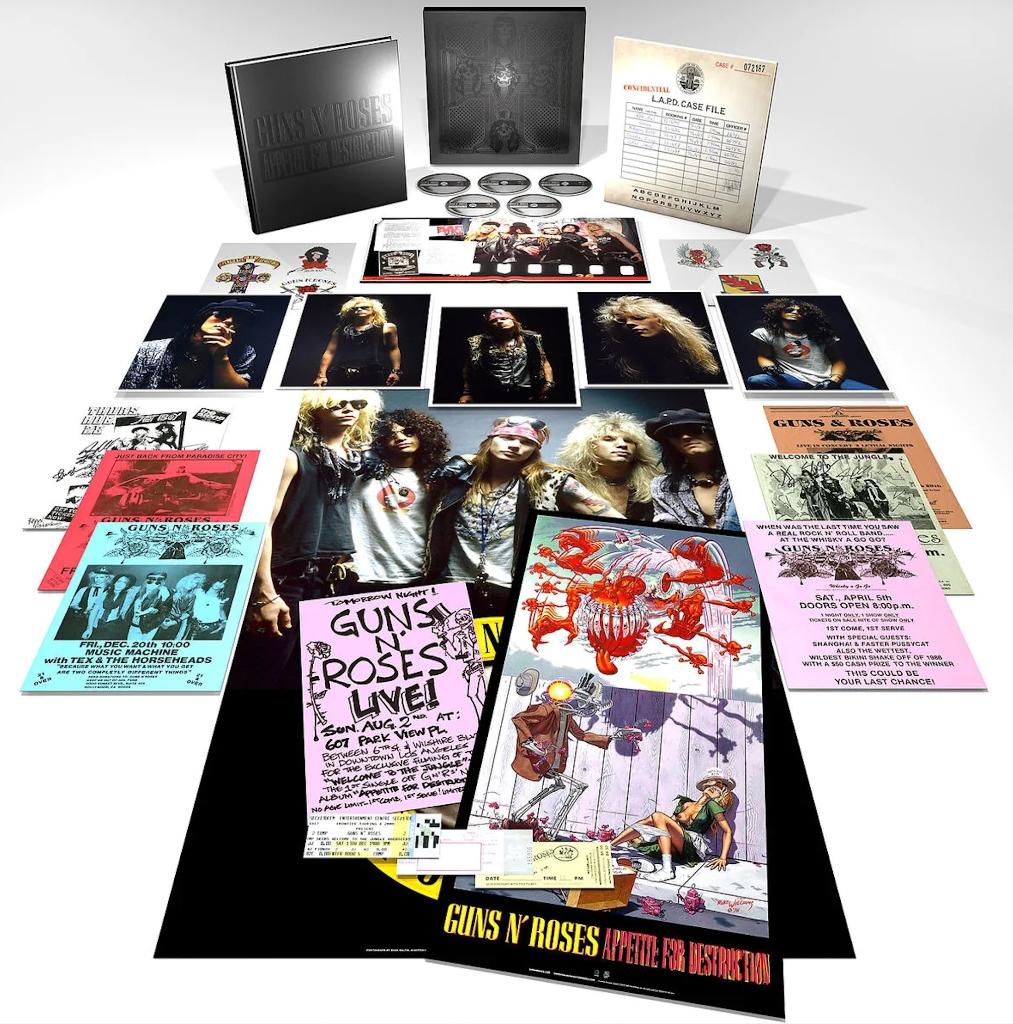 4Cd+BRDvd Guns N Roses Appetite For Destruction Deluxe NIEUW, Ophalen of Verzenden, Nieuw in verpakking, Poprock