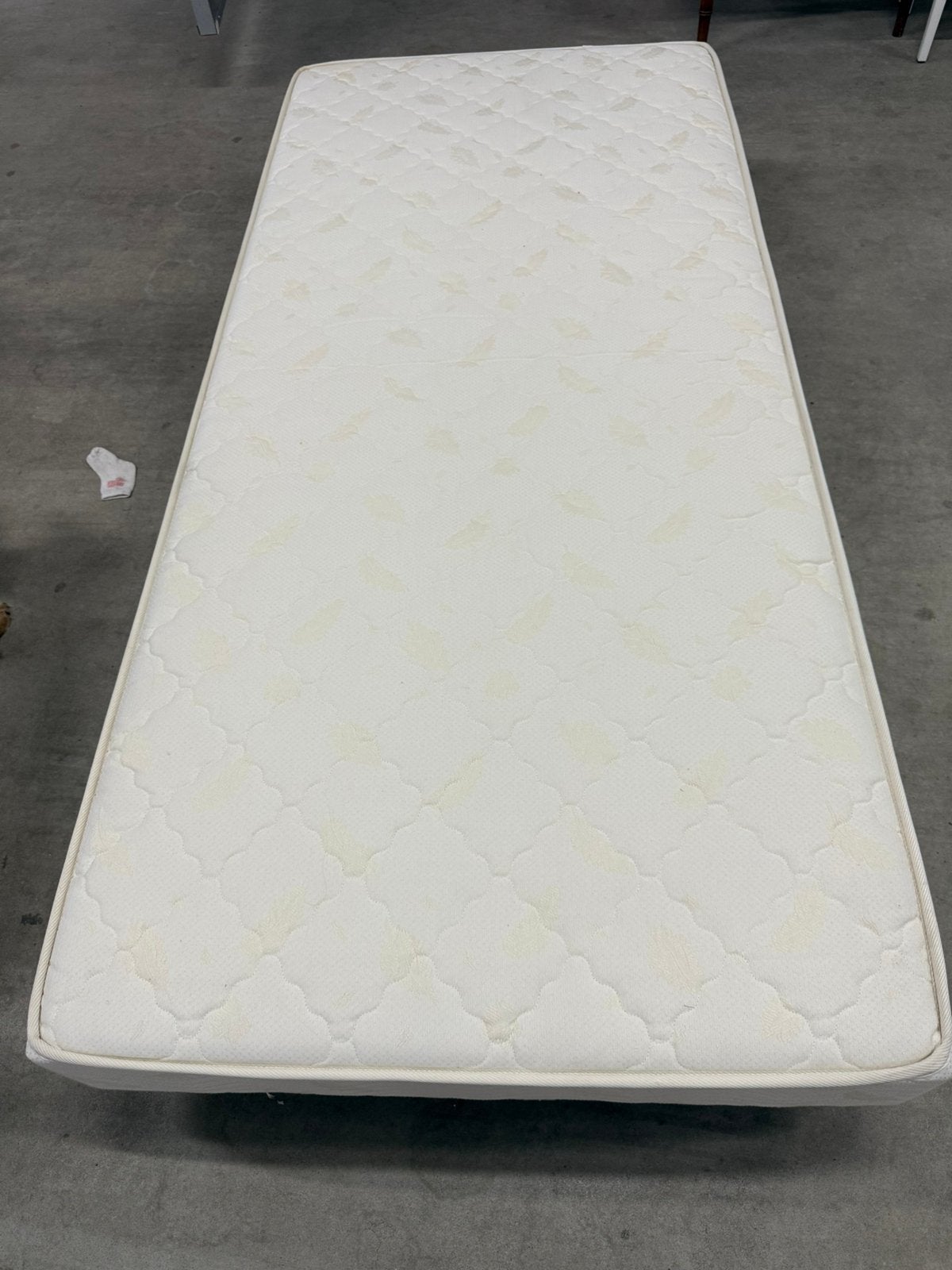Boxspring 1 persoons gratis op te halen, Ophalen, Gebruikt, 90 cm, Eenpersoons