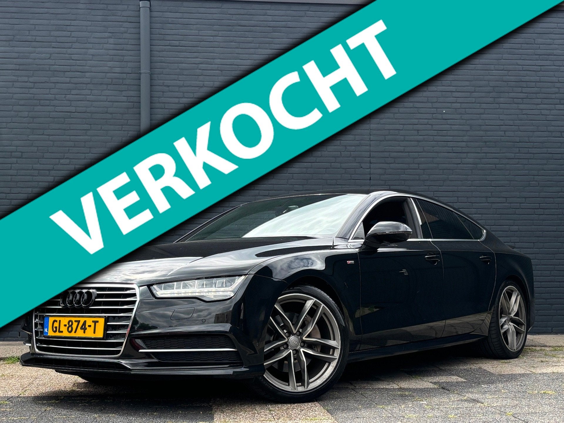 Audi A7 Sportback 2.0 TFSI | 3 x S-Line | Stoelverwarming |, Auto's, Gebruikt, Euro 6, 4 cilinders, 4 stoelen