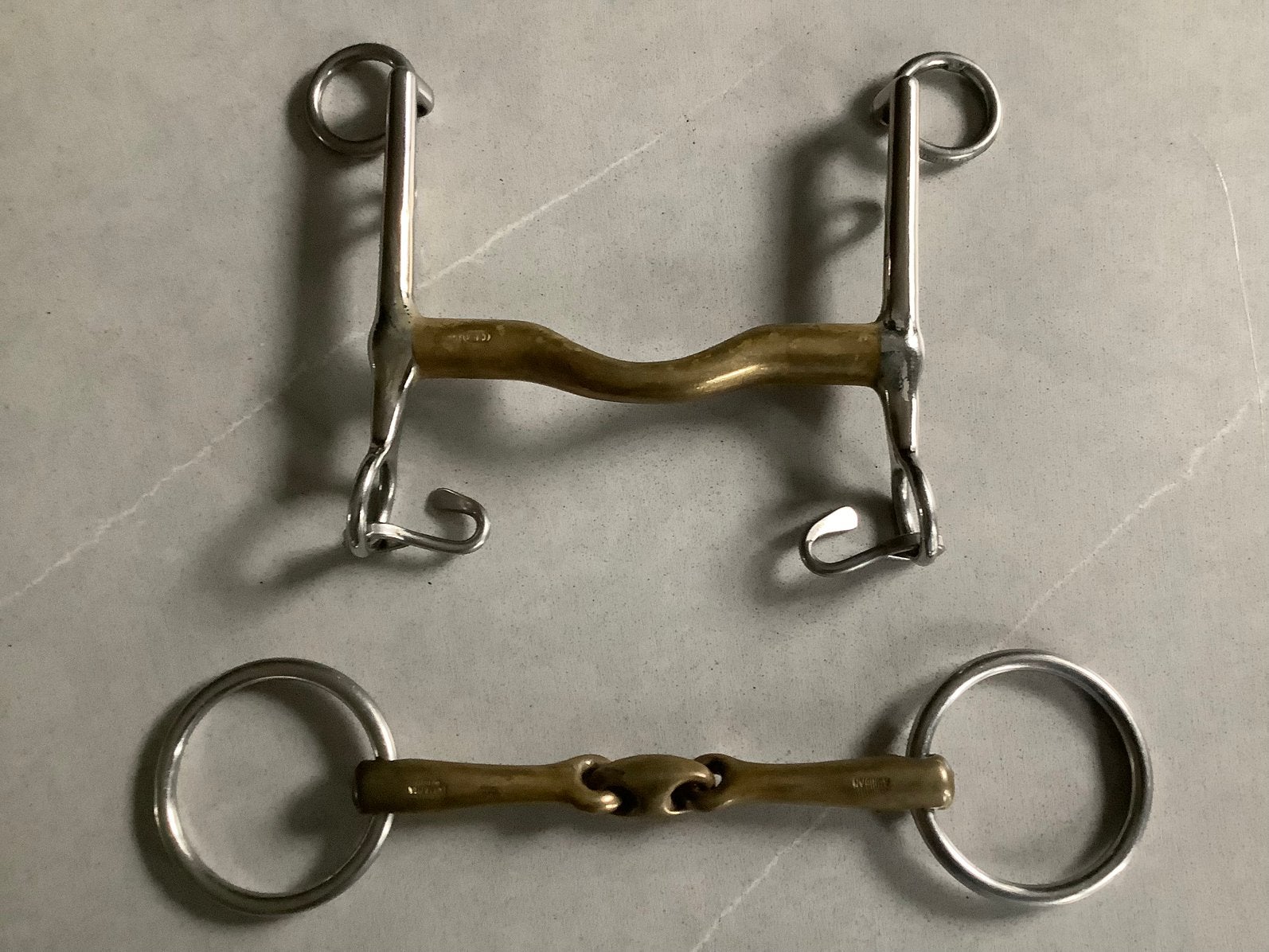 Aurigan stang en bijpassende trens, Ophalen of Verzenden, Gebruikt, Dressuur
