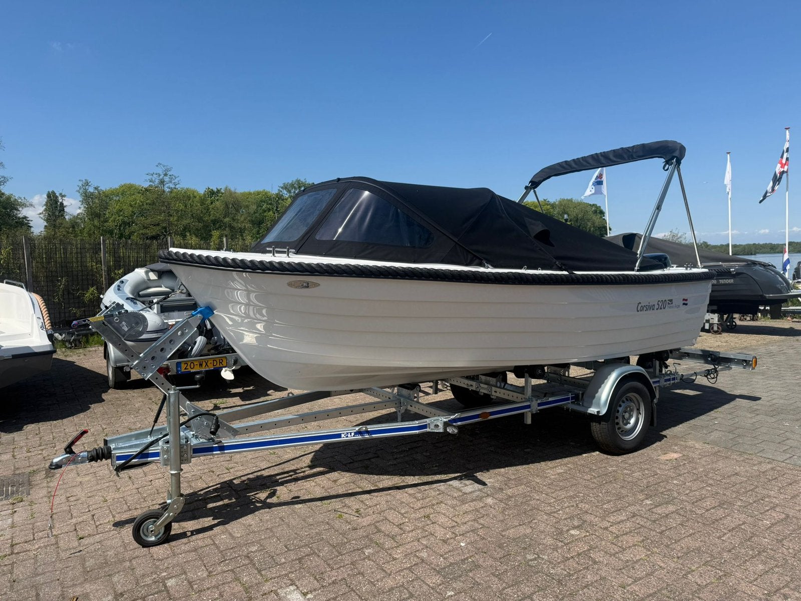 Corsiva 520 - Suzuki 40 pk (2026) - Kalf trailer, Watersport en Boten, Ophalen, Nieuw, Overige typen