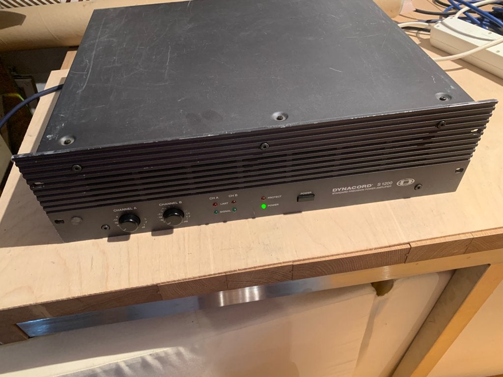 PA system Dynacord/Eliminator, Ophalen, Gebruikt, 1000 watt of meer, P.A.