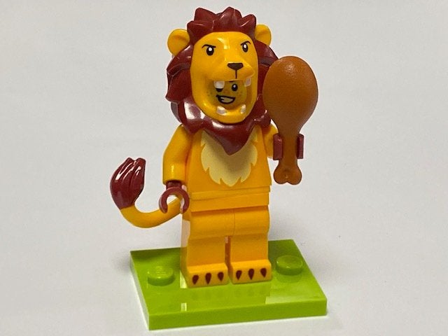 Lego Series 28 col28-11 Lion Costume Fan, Lego, Nieuw, Ophalen of Verzenden, Minifiguren serie