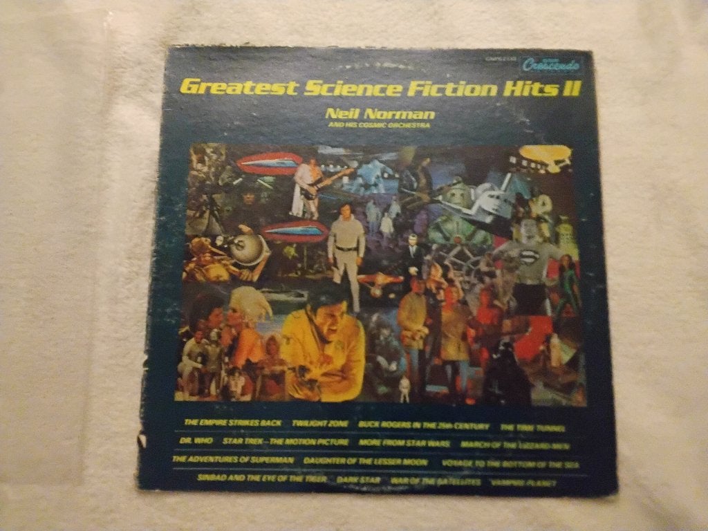 Greatest Science Fiction Hits II" Neil Norman, Ophalen of Verzenden, Zo goed als nieuw, 12 inch