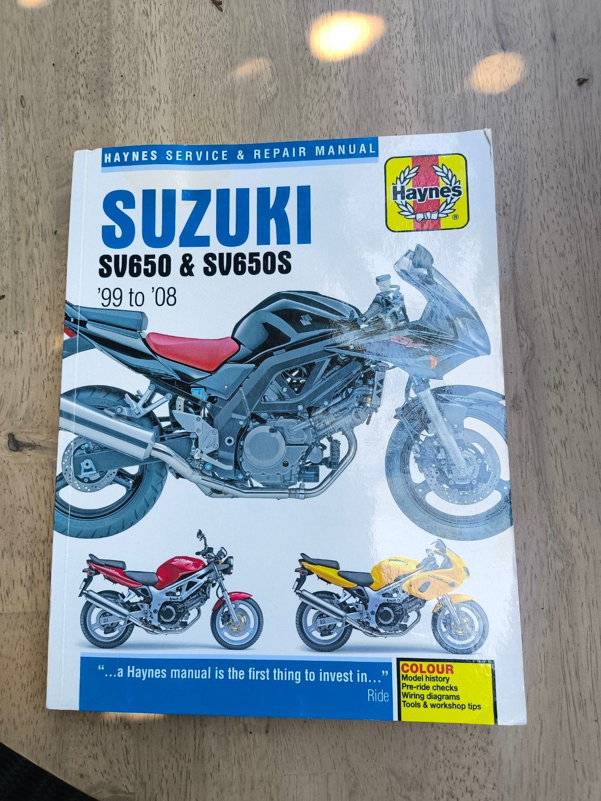 haynes service manual Suzuki sv650(s), Boeken, Ophalen