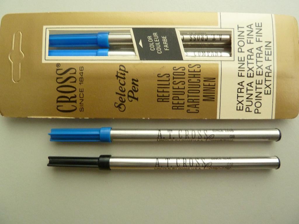 Cross Selectip Pen vulling blauw of zwart, Ophalen of Verzenden