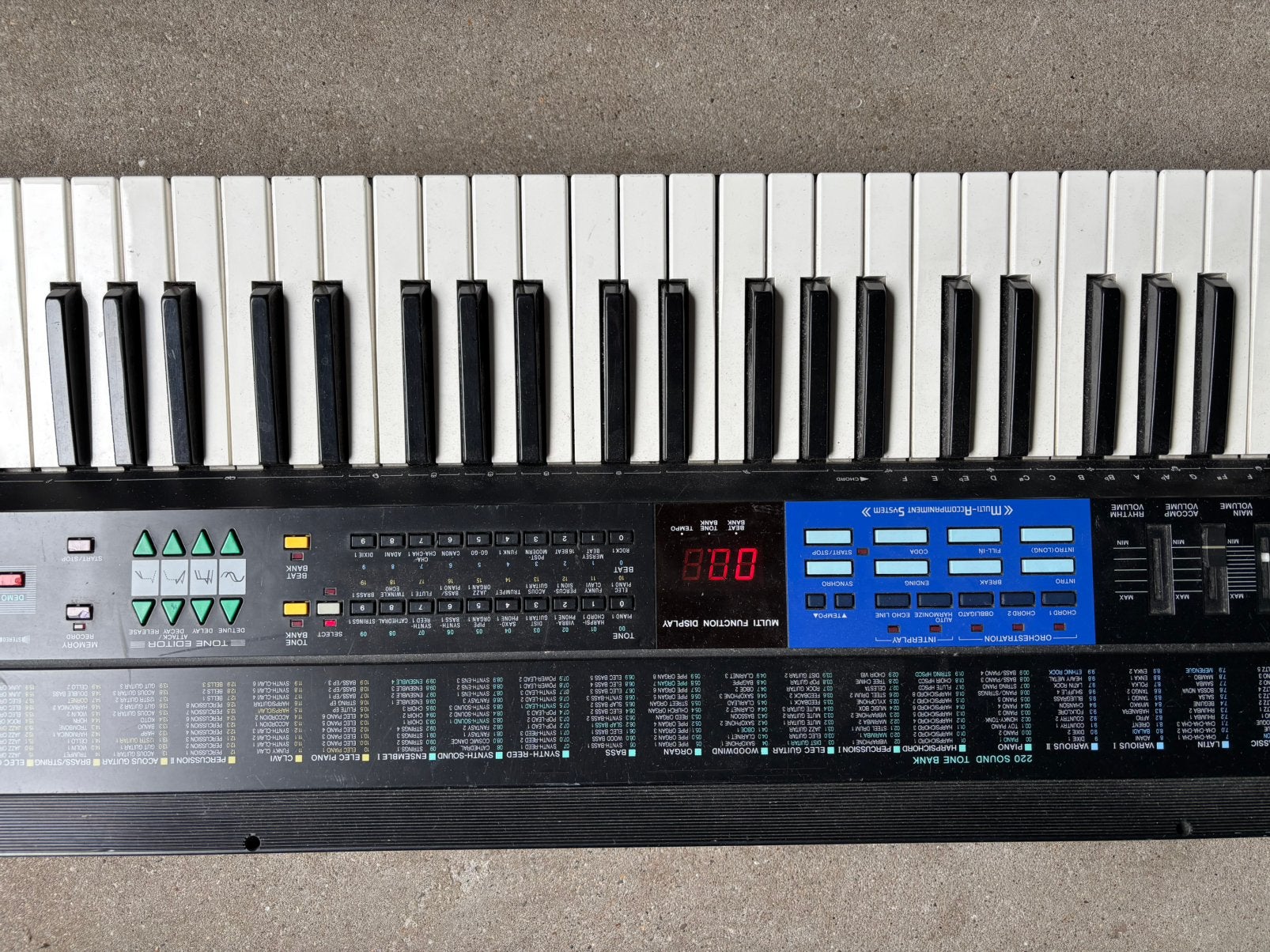 Casio Tonebank, Muziek en Instrumenten, Keyboards, Ophalen, Zo goed als nieuw, Overige aantallen, Casio