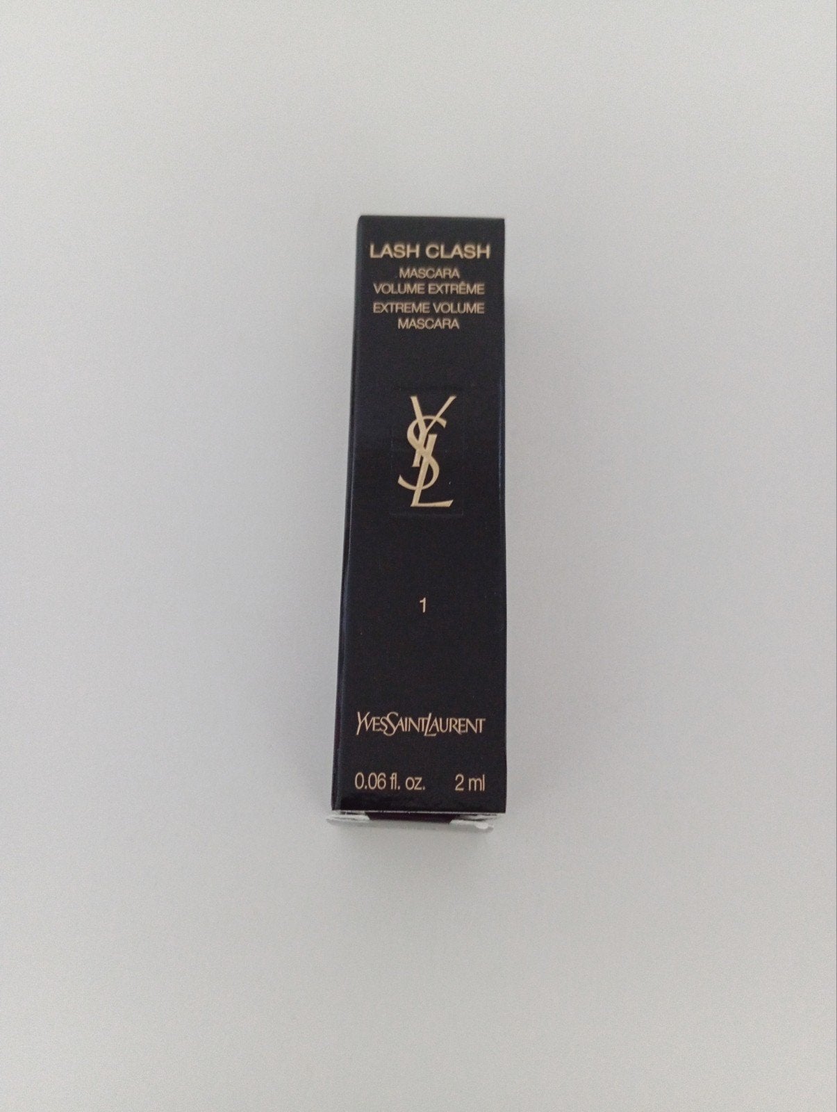 Nieuw Yves Saint Laurent Lash Clash Mini Mascara Zwart 2 ml, Ophalen of Verzenden, Nieuw