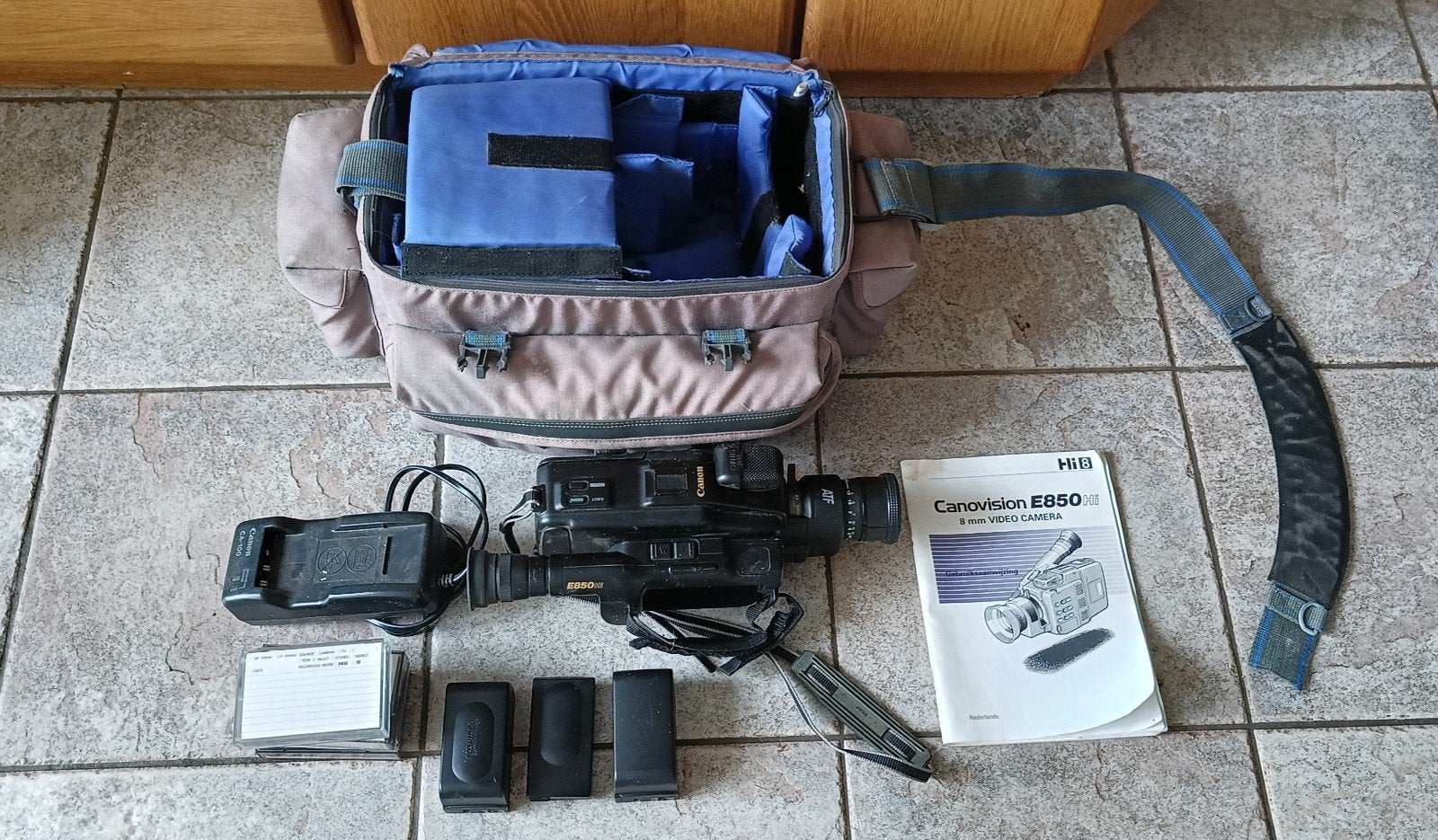 Canon Canovision E850HI camcorder., Ophalen of Verzenden