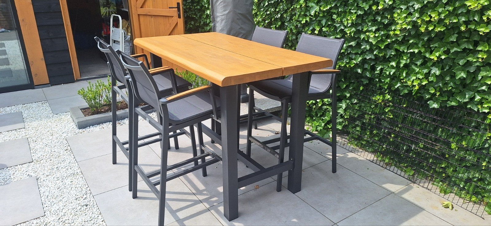 BARSET ADA, TIERRA OUTDOOR, INTRATUIN 100% NIEUWSTAAT, Ophalen, Zo goed als nieuw, Rechthoekig
