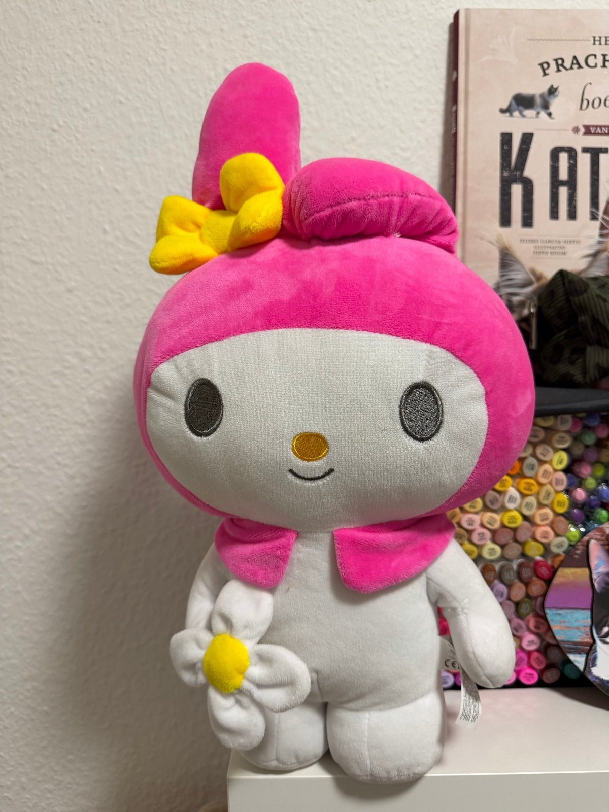 My Melody Knuffel - Zo goed als nieuw, Overige merken, Overige karakters, Overige typen, Ophalen of Verzenden