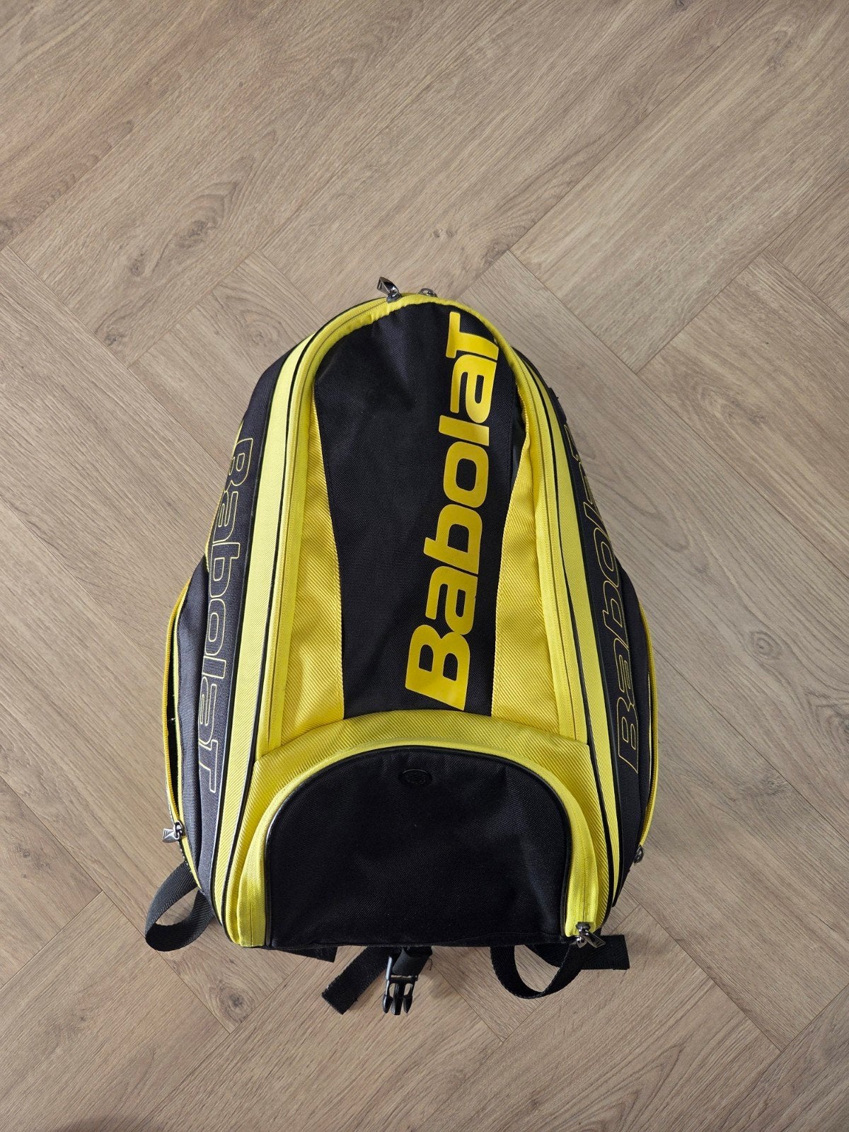 Babolat Tennistas / Tennisrugzak - Geel/Zwart, Sport en Fitness, Tennis, Ophalen of Verzenden, Gebruikt, Tas, Babolat