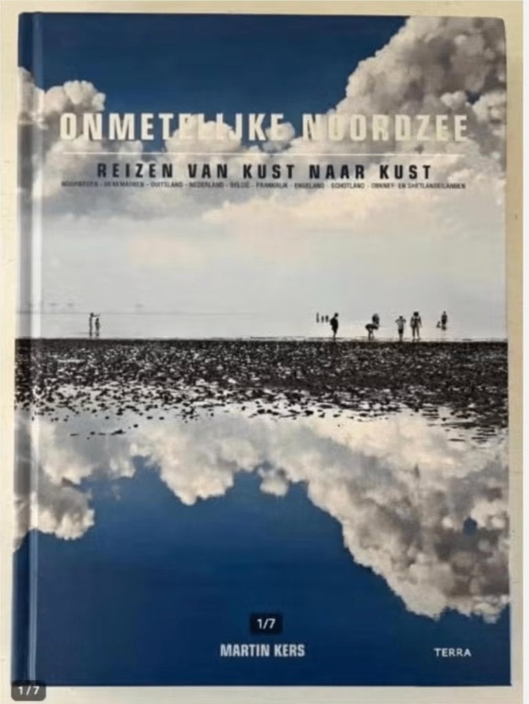 Onmetelijke Noordzee - Martin Kers, Boeken, Ophalen of Verzenden, Zo goed als nieuw, Fotografen