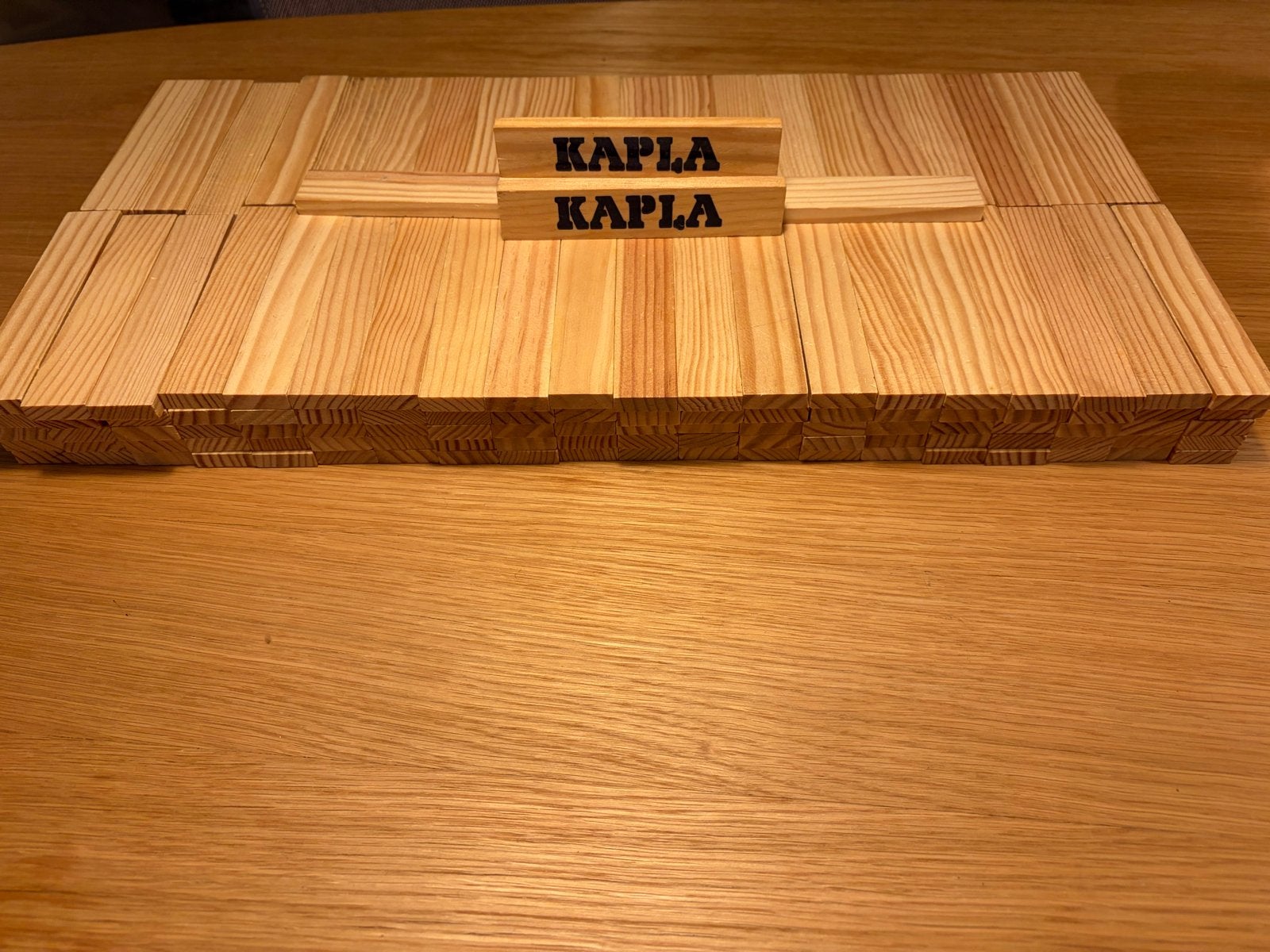 Kapla bouwplankjes - 200 stuks, Kinderen en Baby's, Ophalen of Verzenden, Gebruikt, Overige merken