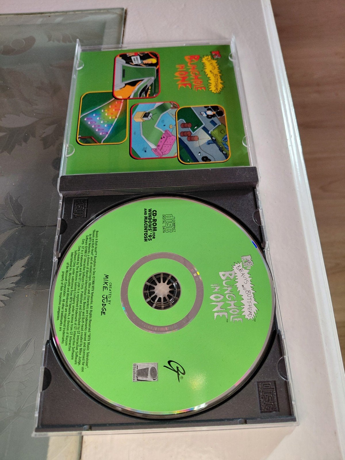 Beavis and Butt-Head: Bunghole in One - Retro PC CD-ROM 1998, 1 speler, Ophalen of Verzenden, Zo goed als nieuw, Vanaf 16 jaar