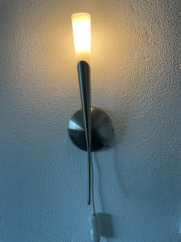Mooie moderne wandlamp dimbaar, Ophalen, Zo goed als nieuw