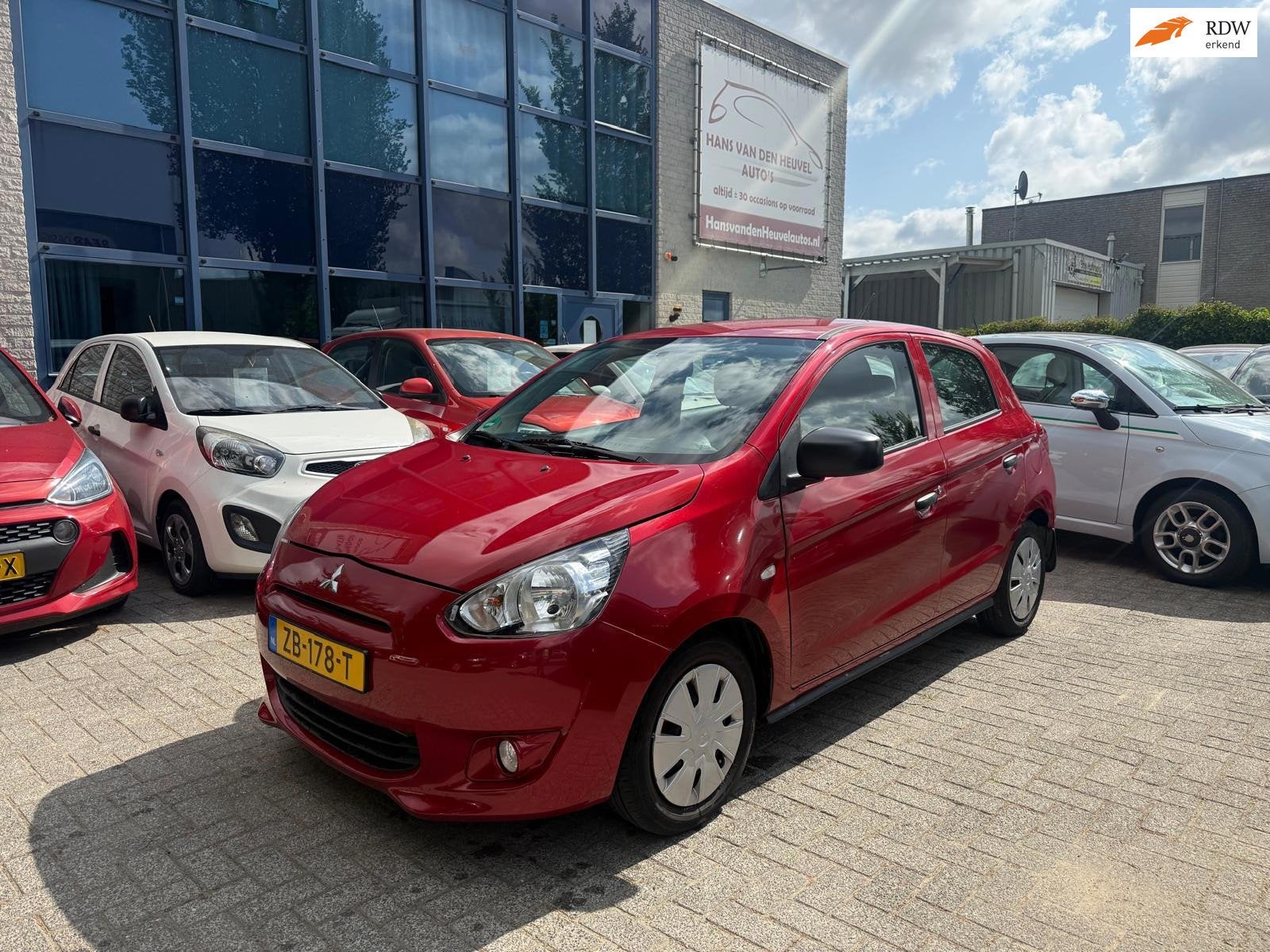 Mitsubishi Space Star 1.0 Bright Airco, 21000KM!, APK 07/27, Voorwielaandrijving, Stof, Euro 6, Bedrijf
