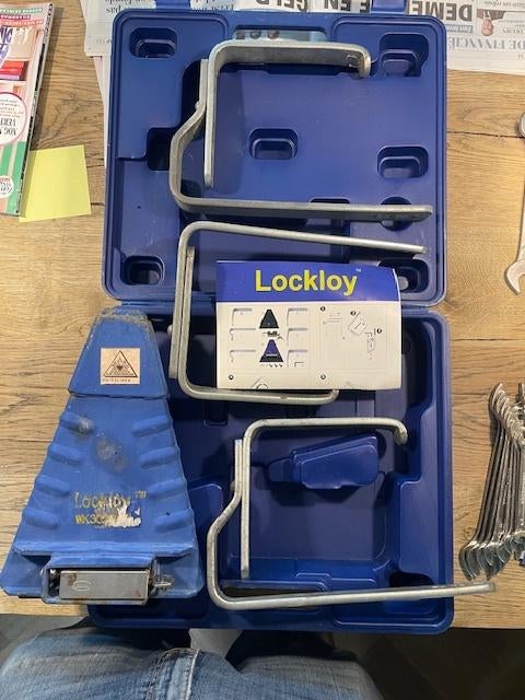 Lockloy wielslot, Caravans en Kamperen, Ophalen of Verzenden, Gebruikt