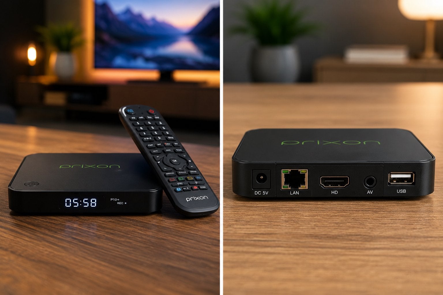 Prixon P10 Linux BT IPTV Set Top Box, Nieuw, Ophalen of Verzenden, Zonder harde schijf, Nvt