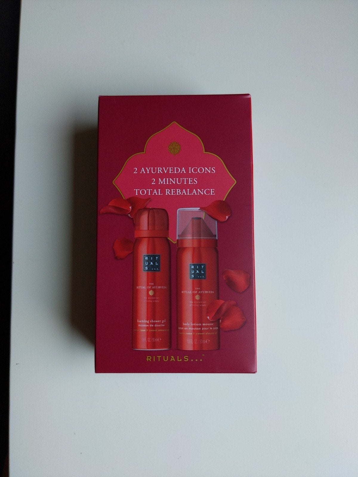 Cadeauset mini's Rituals 2x 50 ml shower gel en bodylotion, Ophalen of Verzenden, Nieuw