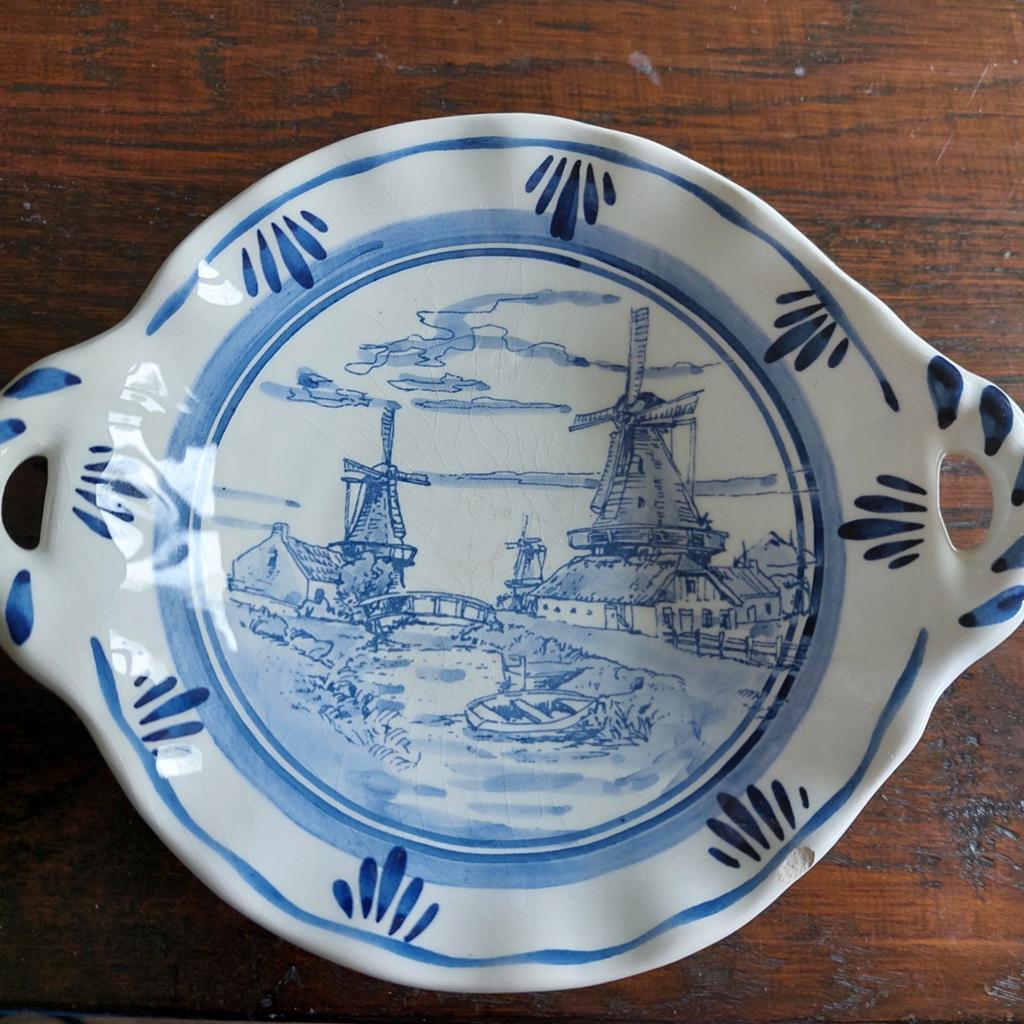 Kleine bordjes, kleine prijsjes. DELFTS., Antiek en Kunst, Ophalen of Verzenden