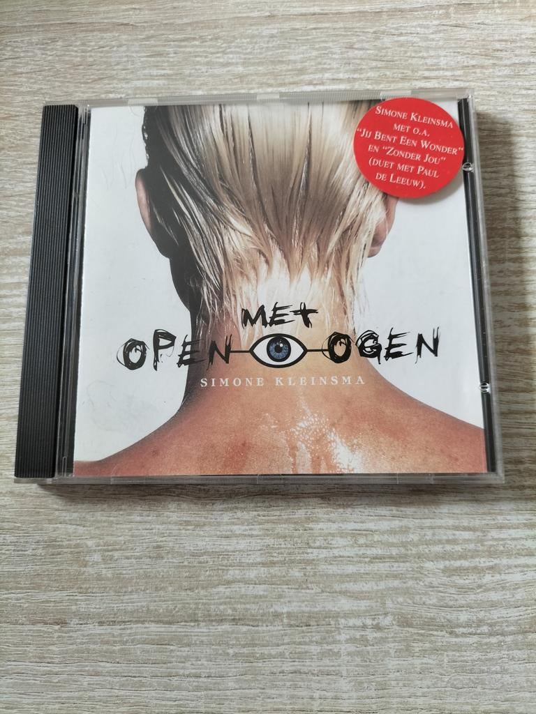 Simone Kleinsma - met open ogen, Cd's en Dvd's, Ophalen of Verzenden