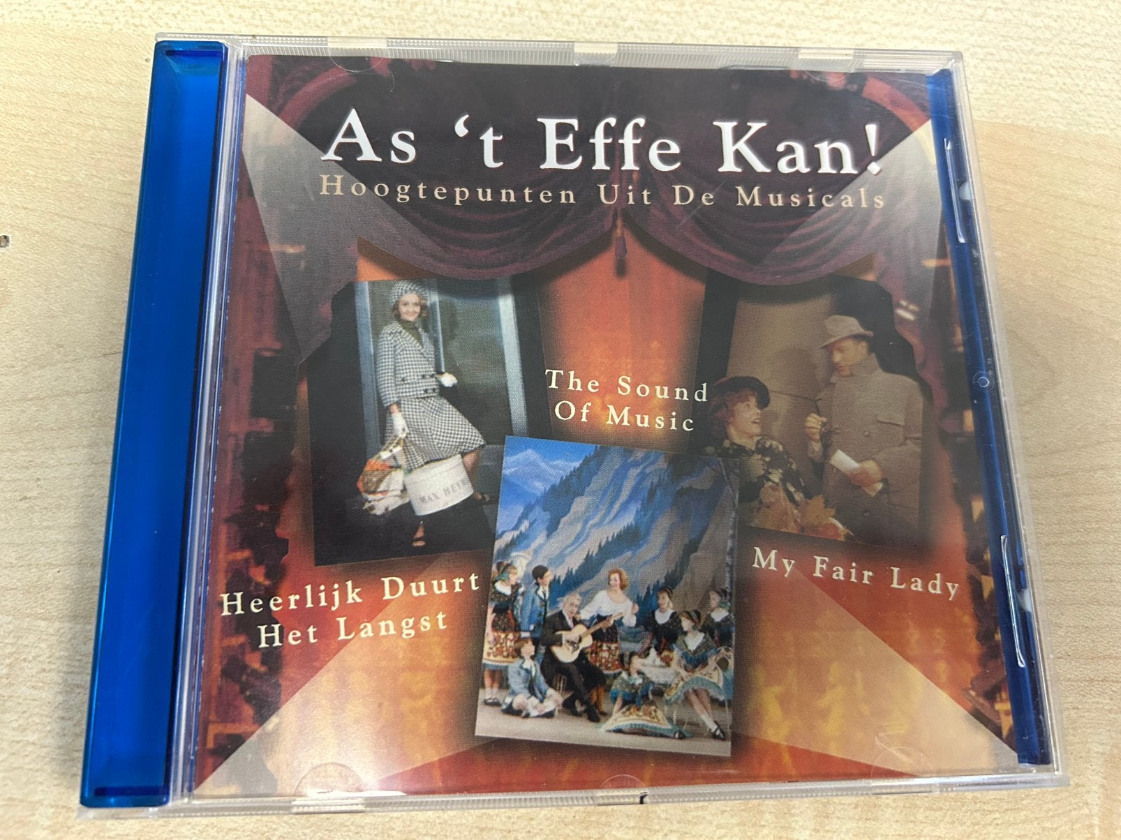 CD As ‘t effe kan! - Hoogtepunten uit de musicals, Ophalen of Verzenden, Zo goed als nieuw, Streekmuziek
