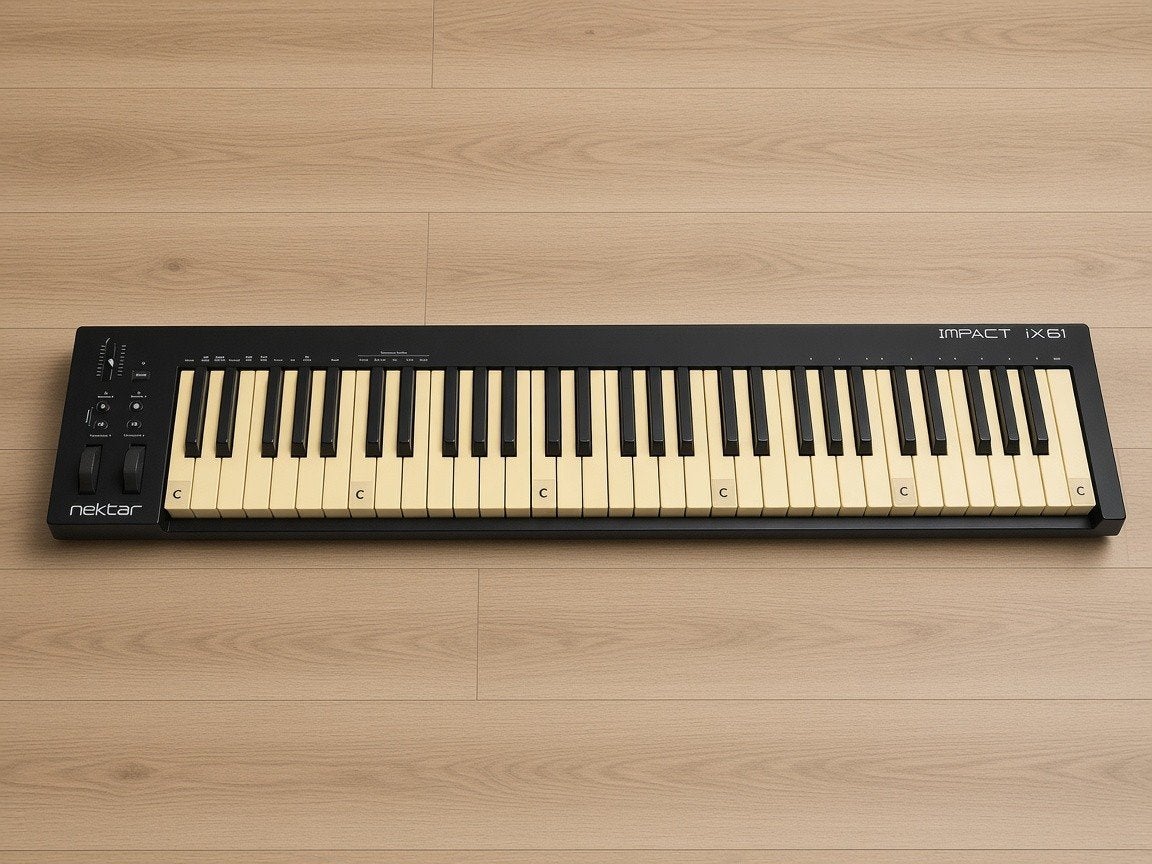 Nektar Impact iX61 MIDI Keyboard Controller, Overige merken, Ophalen of Verzenden, Aanslaggevoelig, 61 toetsen