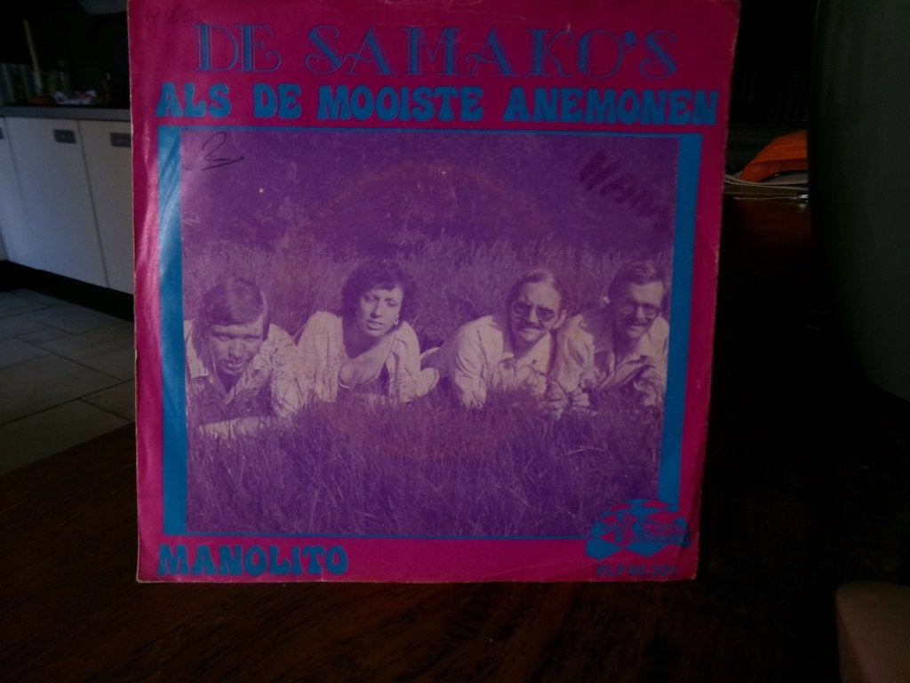 De Samako's – Als De Mooiste Anemonen / Manolito - 1980, Ophalen of Verzenden, Gebruikt, Nederlandstalig
