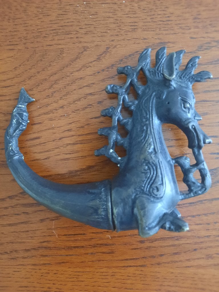 Naga Morsarang Batak Indonesie, Indonesië, Ophalen of Verzenden, Brons
