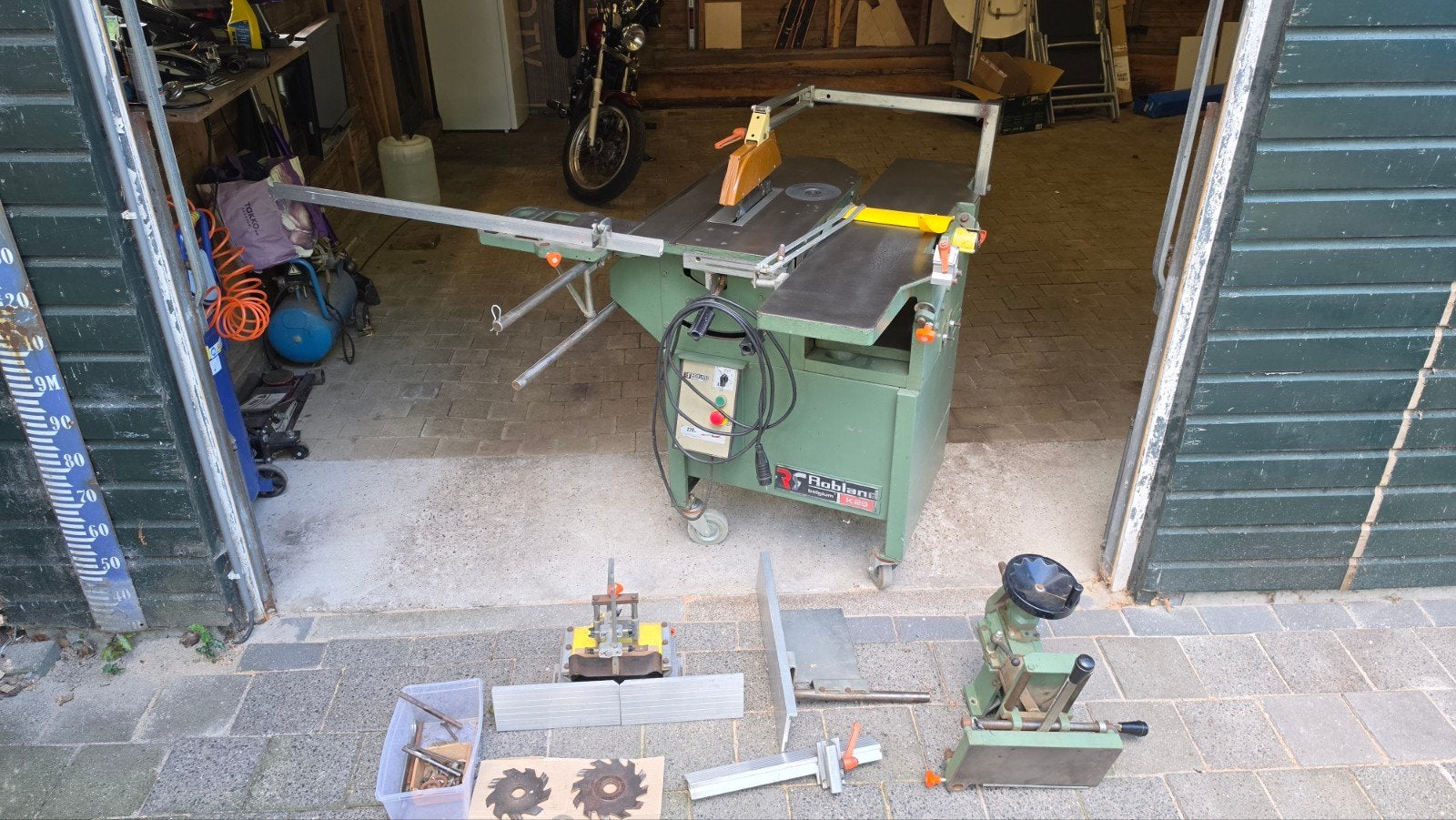 Robland K26 5in1 Combinatiemachine met Afzuiging 220V, Ophalen