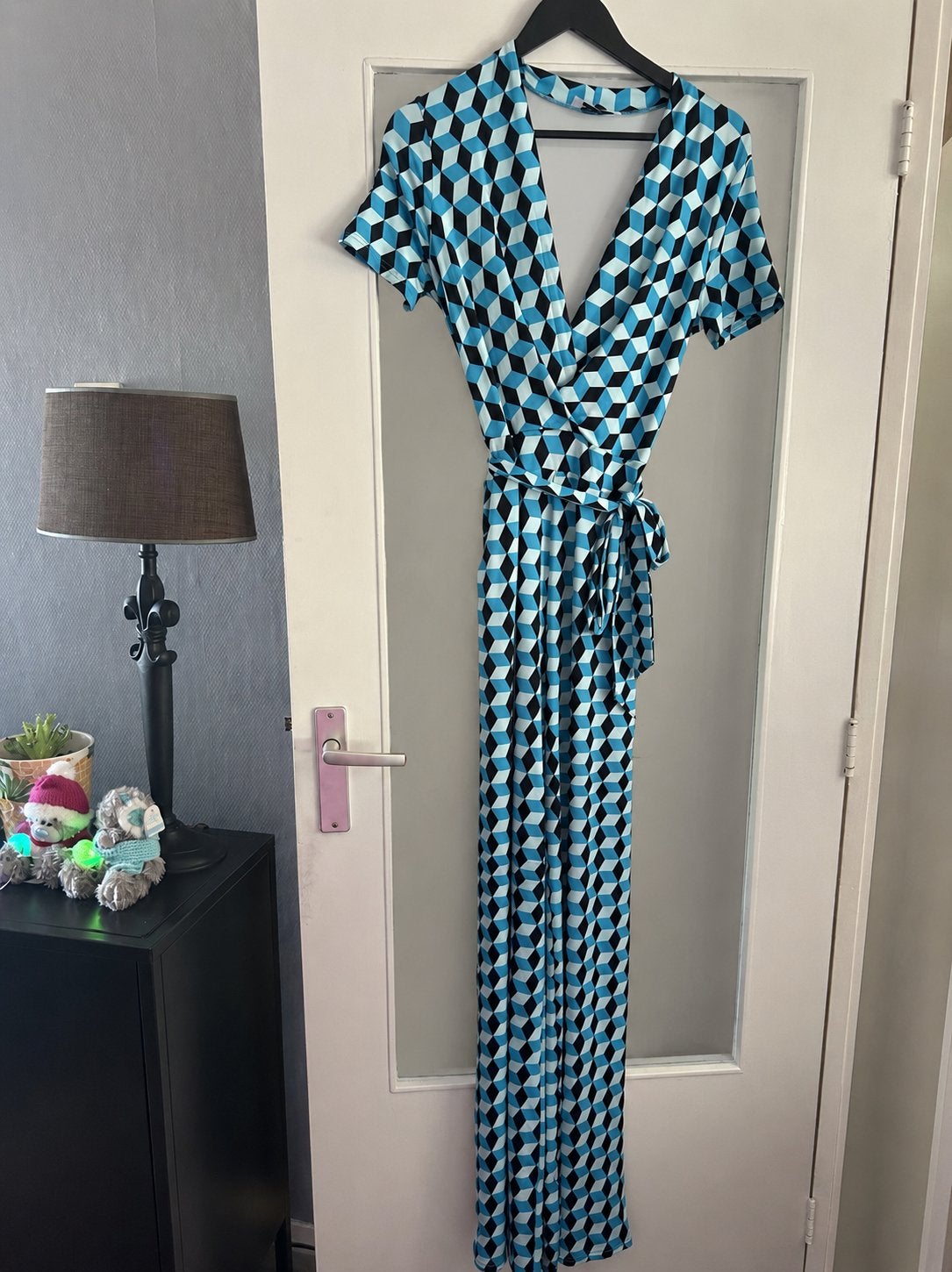 By Swan jumpsuit blauw, maat L, Kleding | Dames, Ophalen of Verzenden, Nieuw, Maat 42/44 (L), Blauw
