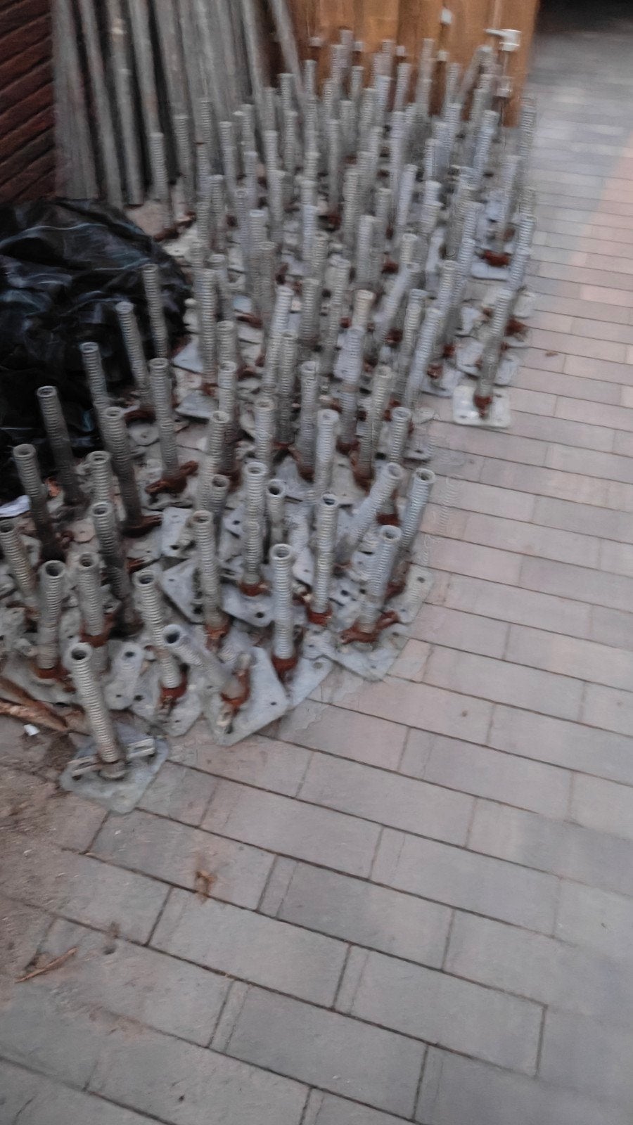 35cm stelvoeten voor steiger voetspindels voet spindels poot, Ophalen