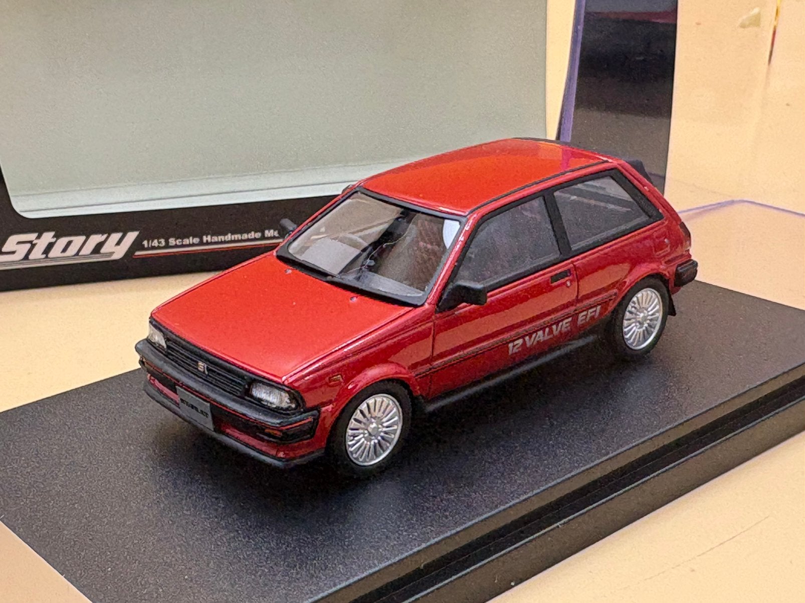 Toyota Starlet Si Limited 1984 1:43 Hi-Story, Hobby en Vrije tijd, Modelauto's | 1:43, Ophalen of Verzenden, Nieuw, Auto, Overige merken