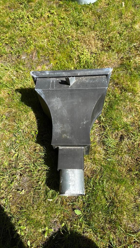 Water vergaarbak zink, Doe-het-zelf en Verbouw, Buizen en Afvoer, Afvoer, Ophalen of Verzenden, Zo goed als nieuw, Zink