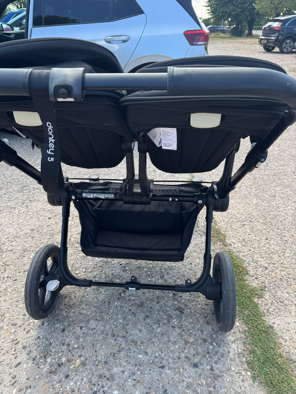 Bugaboo Donkey 5 Duo Kinderwagen - Zo goed als nieuw, Kinderwagen, Ophalen of Verzenden, Zo goed als nieuw, Duowagen