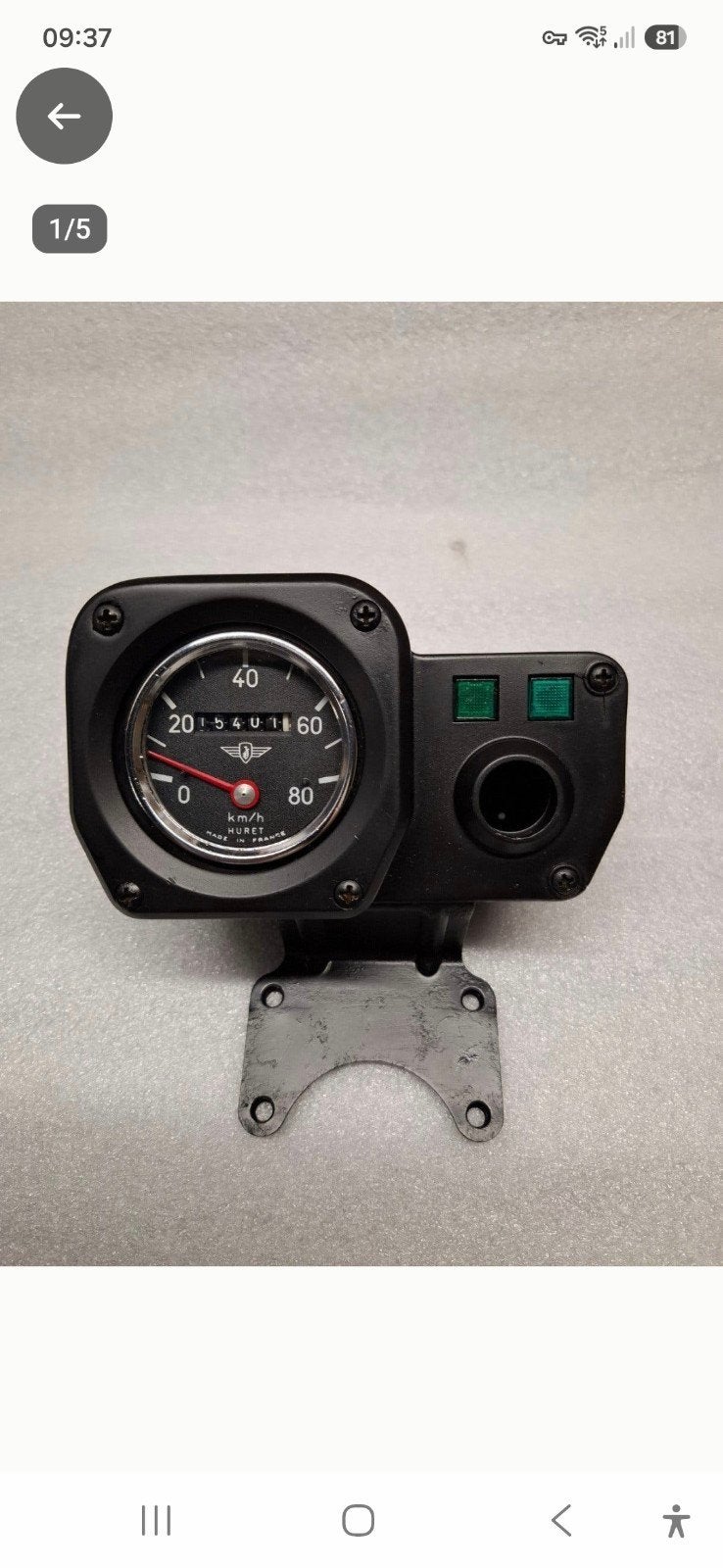 Zündapp cs / gts  cockpit 80 km / h teller, Ophalen of Verzenden, Overige typen