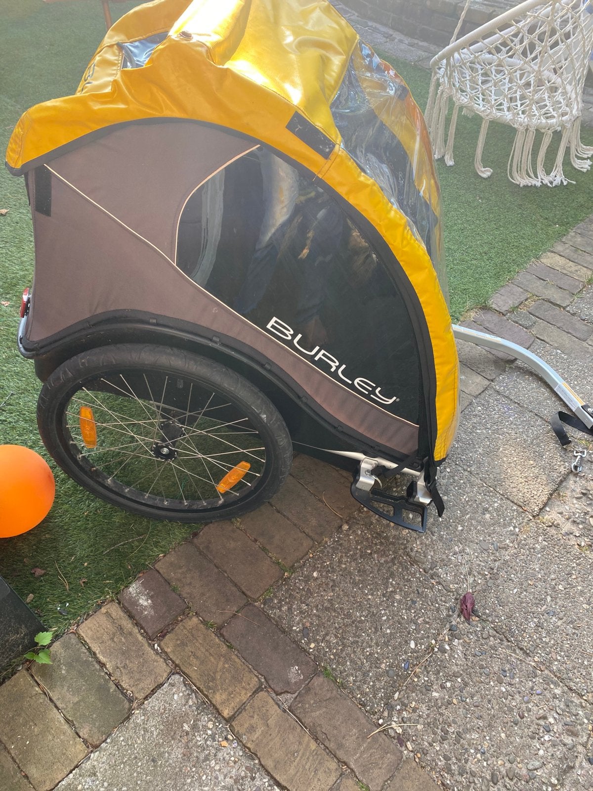 Burley cup fietskar, Ophalen, Zo goed als nieuw, Kinderkar, 40 tot 60 kg