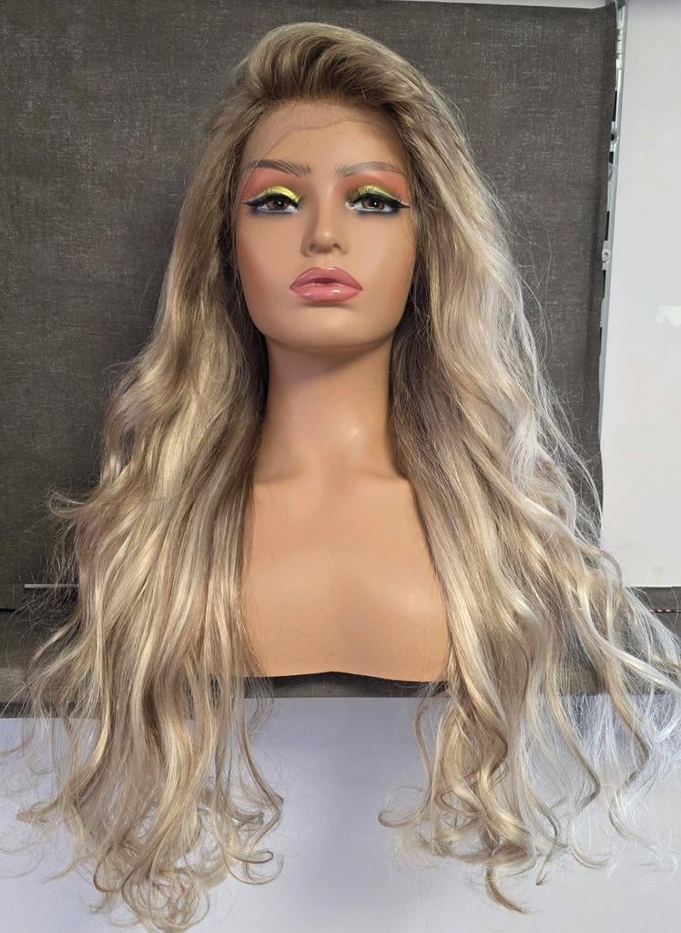 Lace wig echt haar, Ophalen of Verzenden, Nieuw, Pruik of Haarverlenging