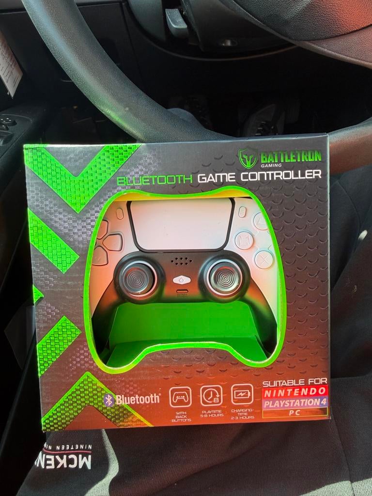 Battletron Bluetooth Game Controller voor PS4/PC/Nintendo, Ophalen of Verzenden, Nieuw, Met 1 controller